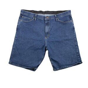 Wrangler Indigo Denim Jean Shorts Jorts / 38